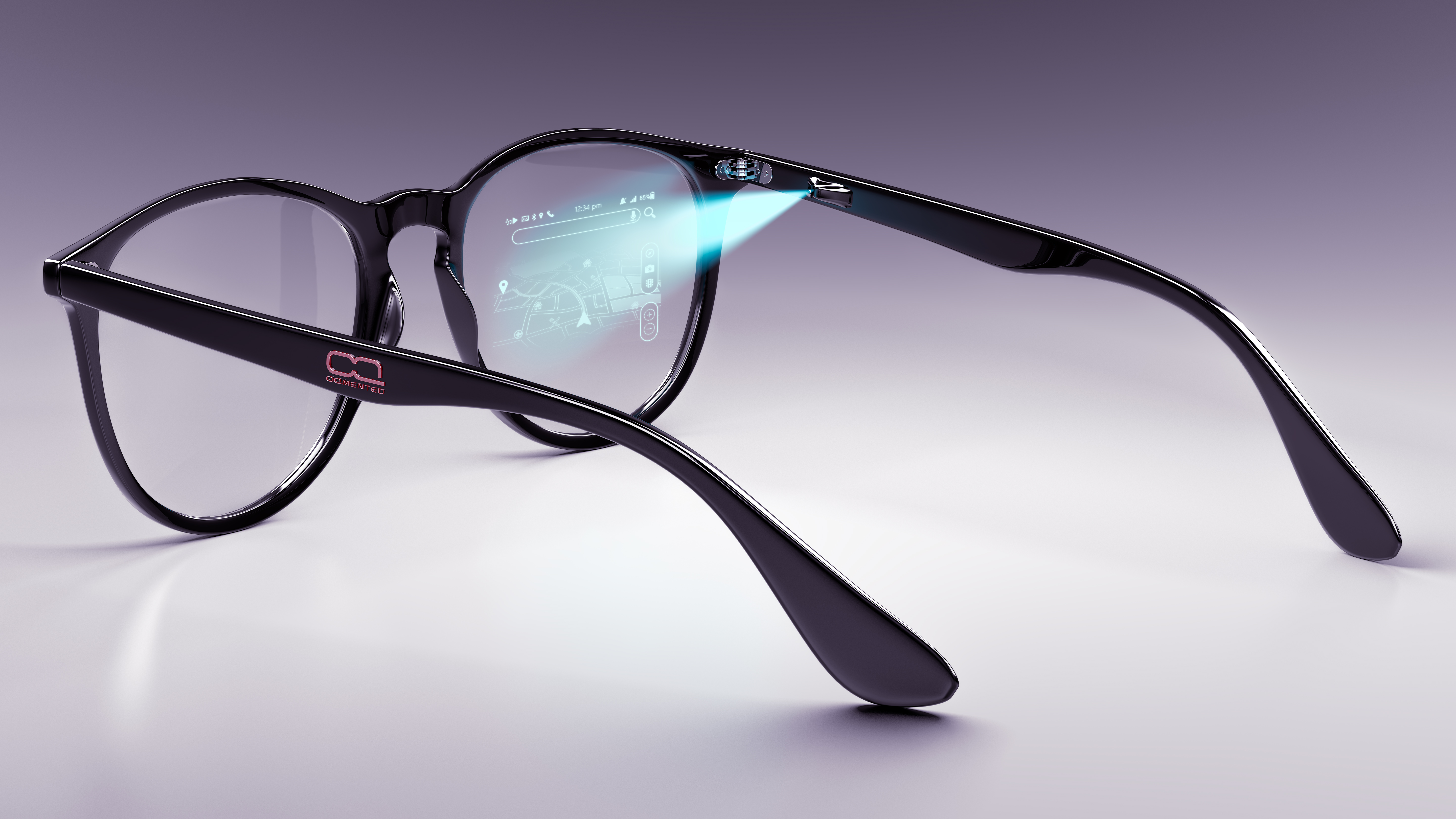 Augmented Reality Glasses with Projection